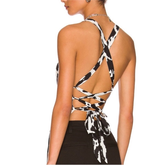 Superdown cow print top - Picture 5 of 5